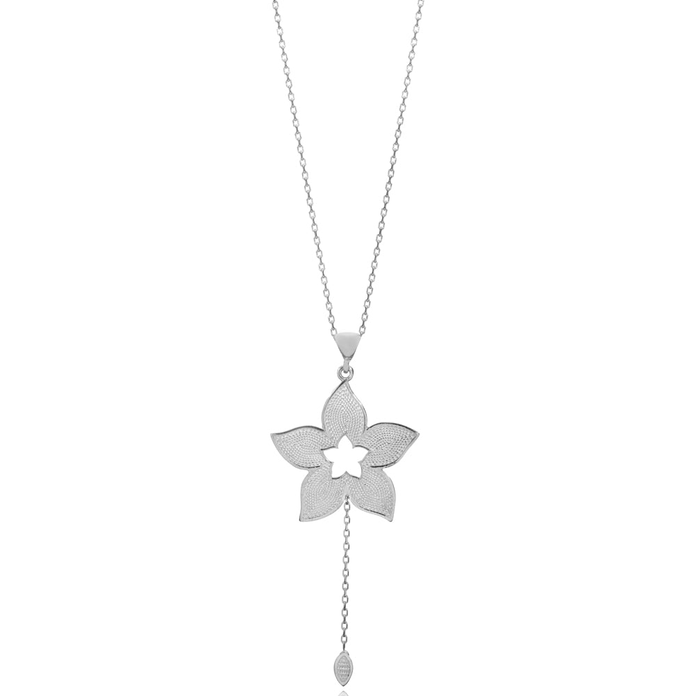 Zahra Desert Rose Necklace in 16K Gold Vermeil