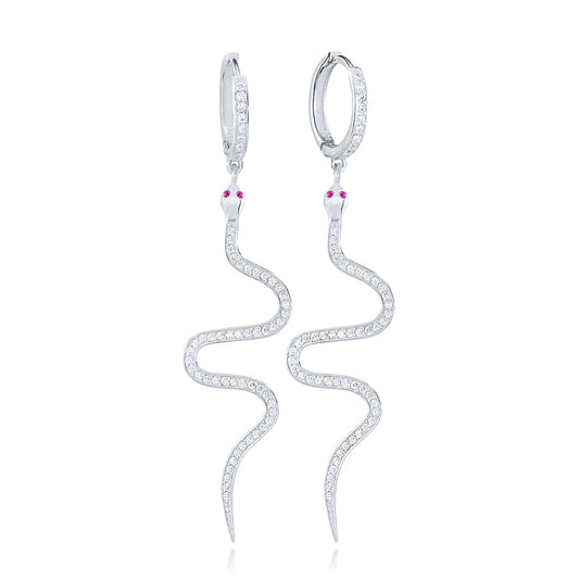 Serpiente Earrings in 16K Gold Vermeil