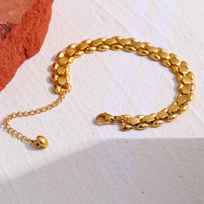 Kemile Chain Bracelet in 18k Gold Plating