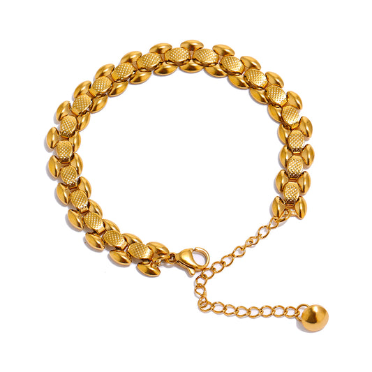 Kemile Chain Bracelet in 18k Gold Plating